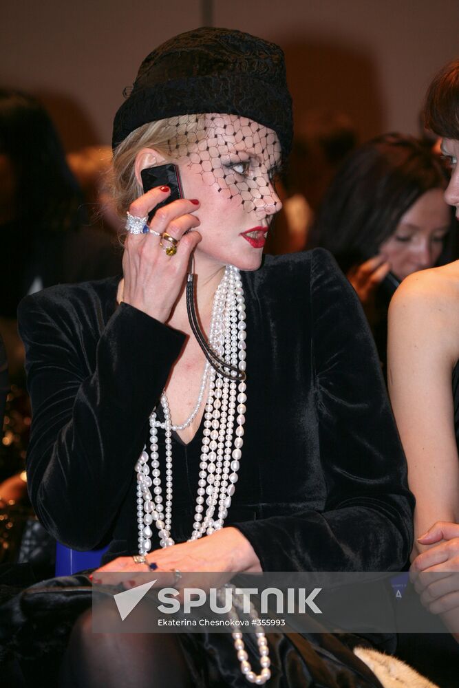 Yelena Suprun's fashion show at Russian Fashion Week