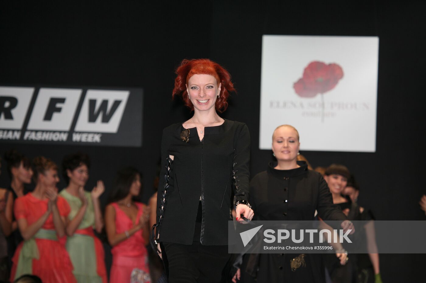 Yelena Suprun's fashion show at Russian Fashion Week
