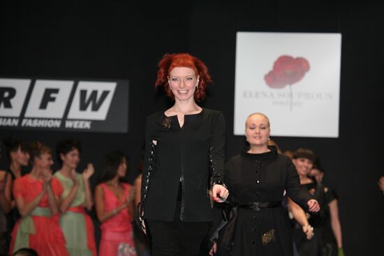 Yelena Suprun's fashion show at Russian Fashion Week