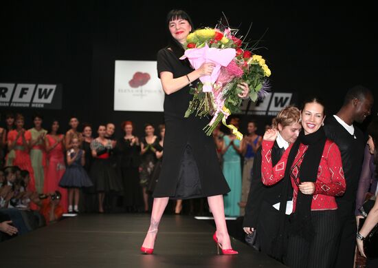 Yelena Suprun's fashion show at Russian Fashion Week