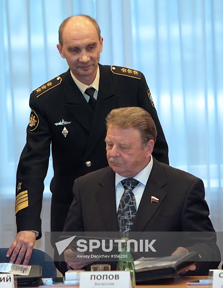 Vice-Prime Minister Sergei Ivanov visits St.Petersburg