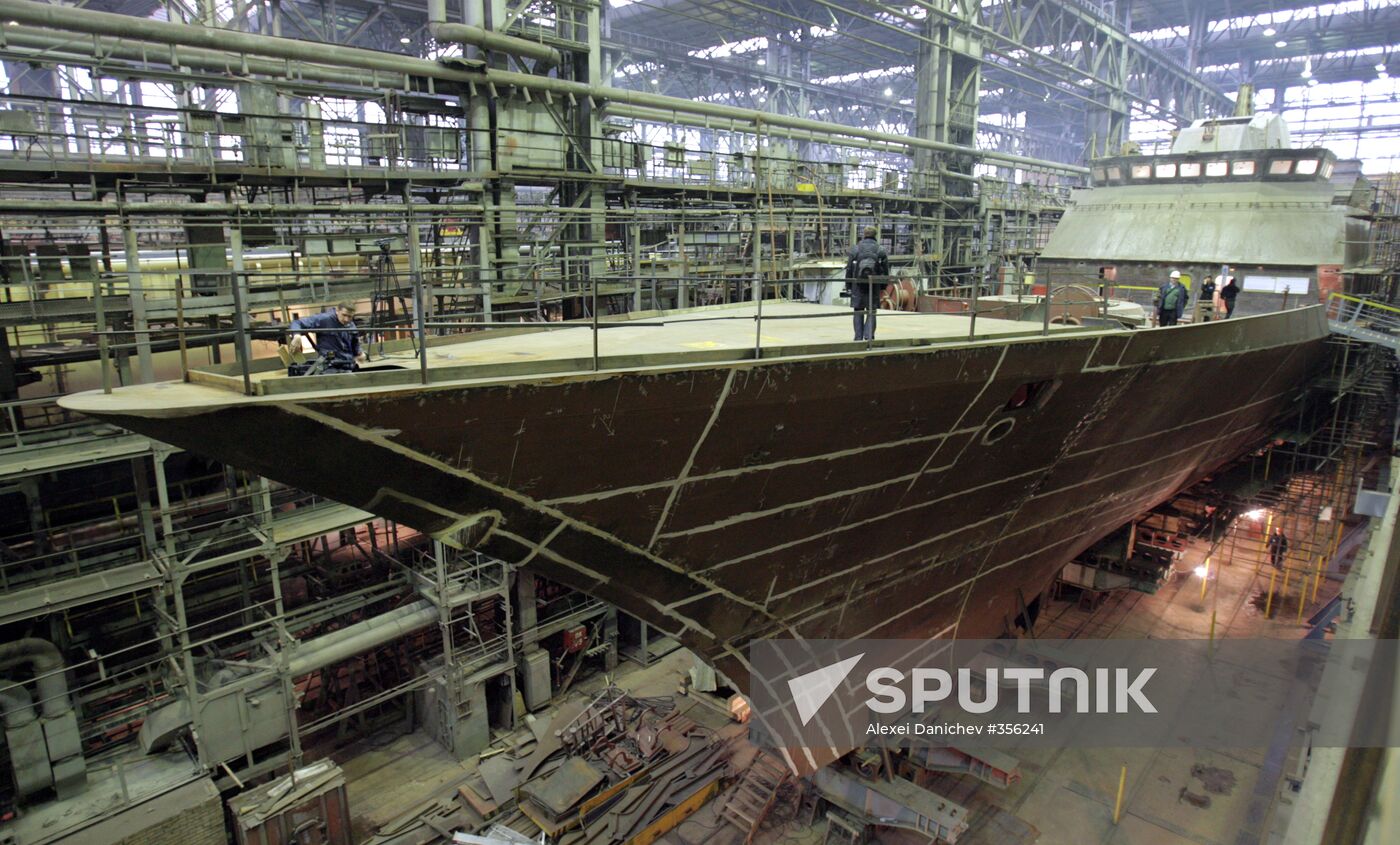 Vice-Prime Minister Sergei Ivanov visits St.Petersburg