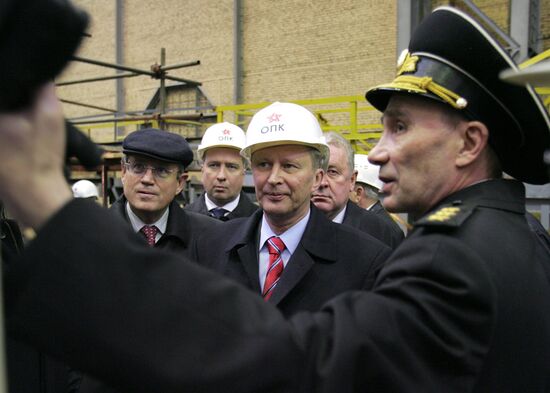 Vice-Prime Minister Sergei Ivanov visits St.Petersburg