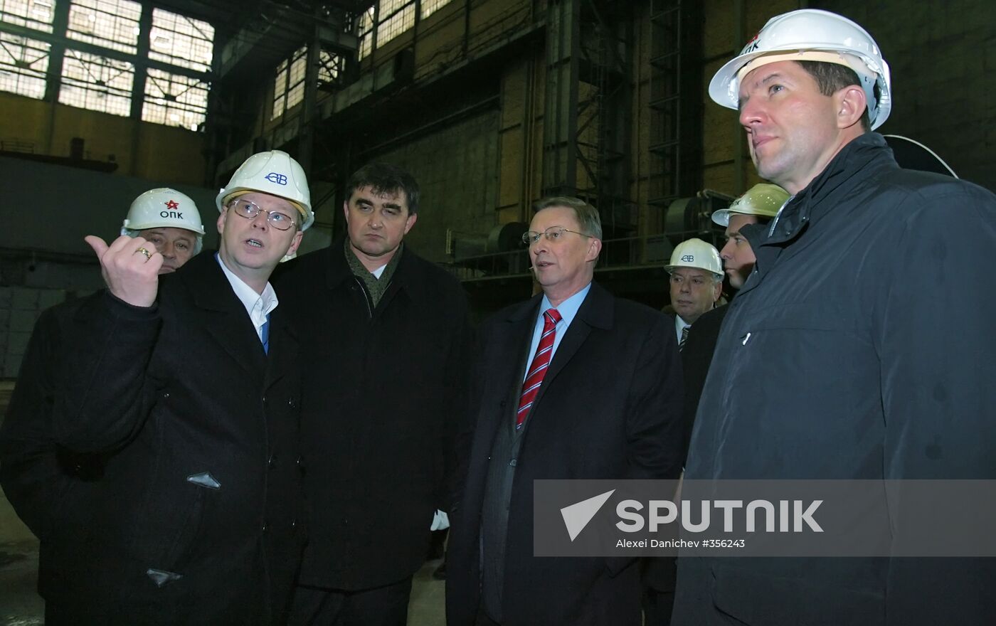 Vice-Prime Minister Sergei Ivanov visits St.Petersburg