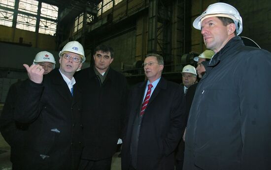 Vice-Prime Minister Sergei Ivanov visits St.Petersburg