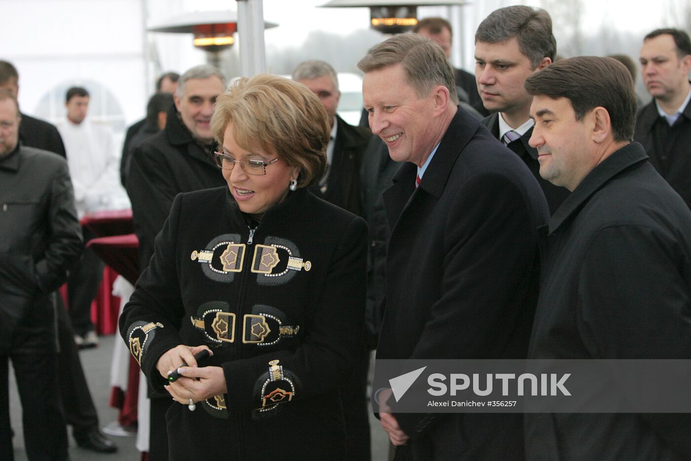 Vice-Prime Minister Sergei Ivanov visits St.Petersburg
