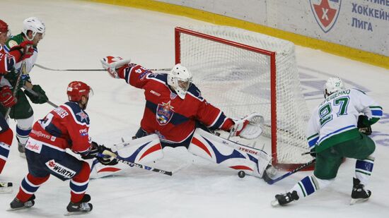CSKA versus Salavat Yulayev, Continental Hockey League
