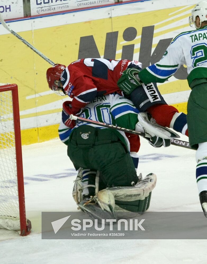 CSKA versus Salavat Yulayev, Continental Hockey League