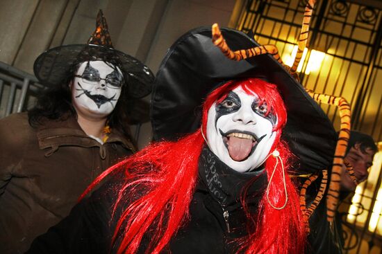 Halloween in Moscow