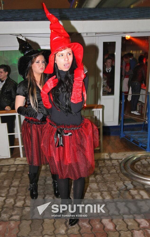 Halloween in Moscow