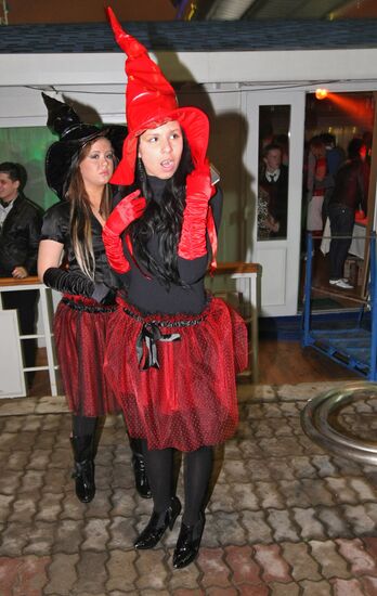 Halloween in Moscow