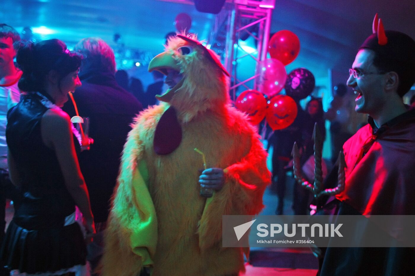 Halloween in Moscow
