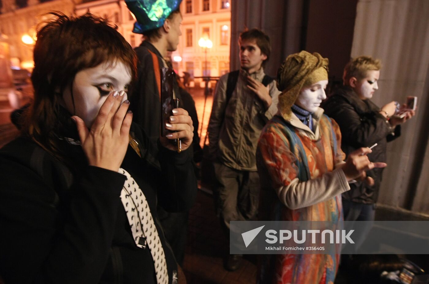 Halloween in Moscow