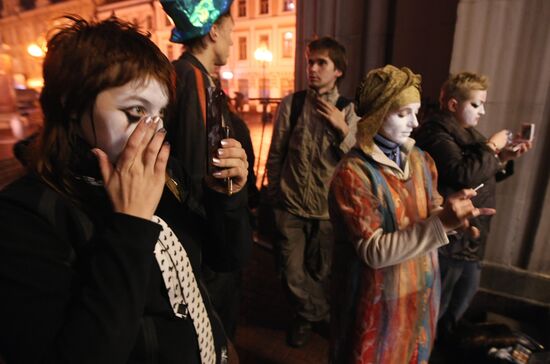 Halloween in Moscow