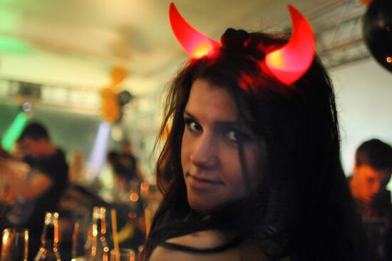 Halloween in Moscow