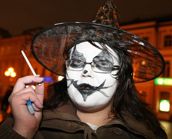 Halloween in Moscow