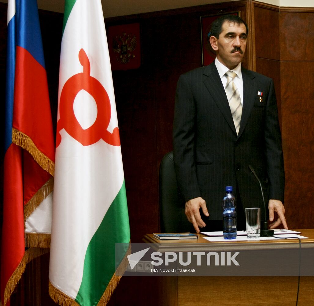 Ingushetia's new President Yunus-Bek Yevkurov