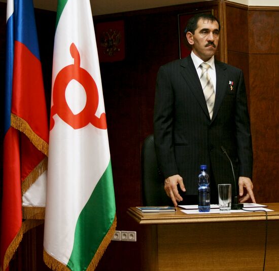 Ingushetia's new President Yunus-Bek Yevkurov