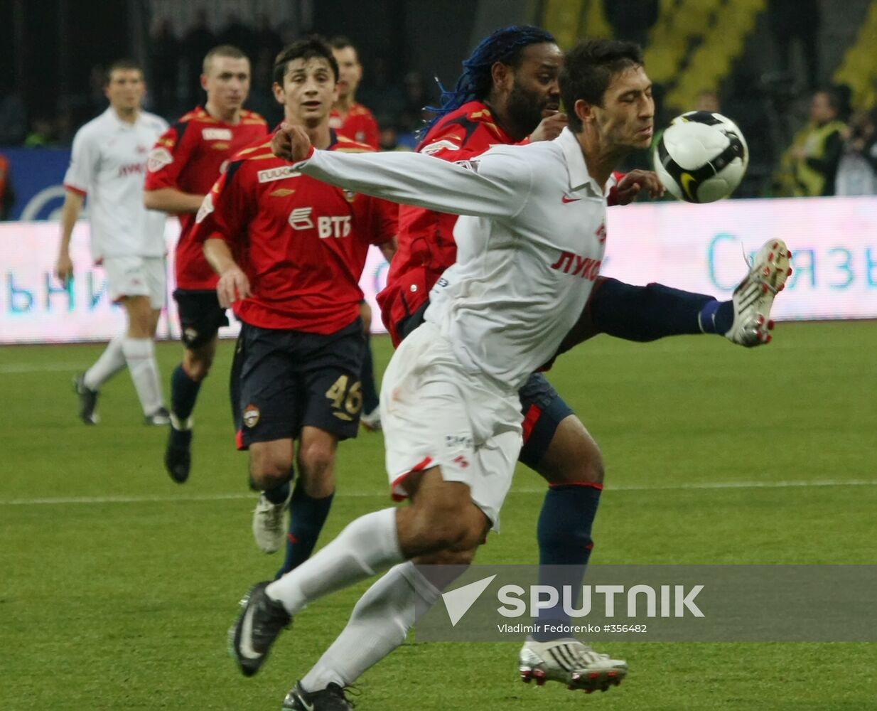Russian Premier League. CSKA (Moscow) vs Spartak (Moscow)