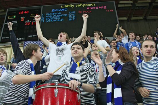 Dinamo Moscow versus Avangard Omsk Region