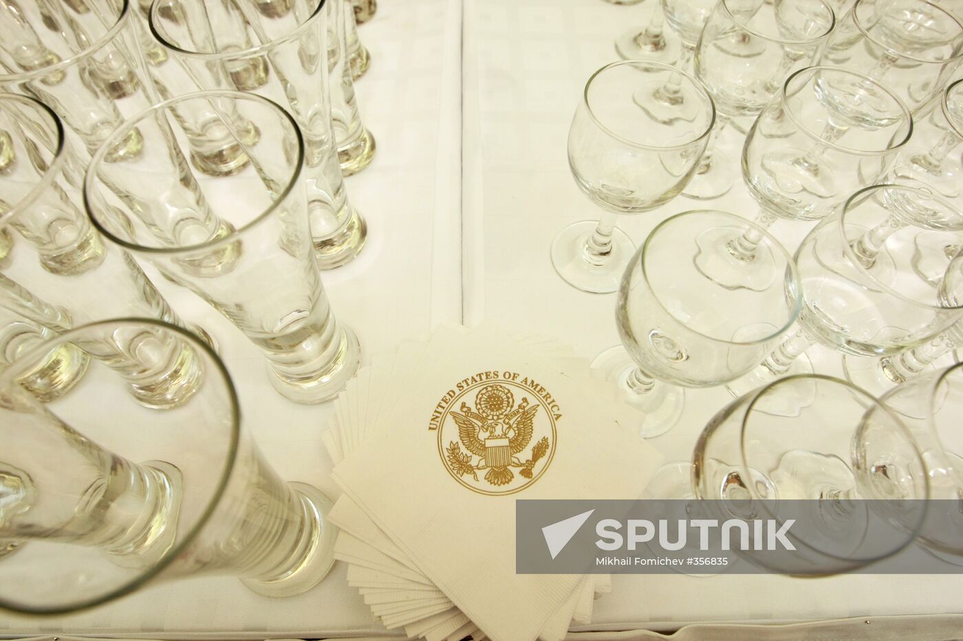 US Ambassador holds a reception in Moscow