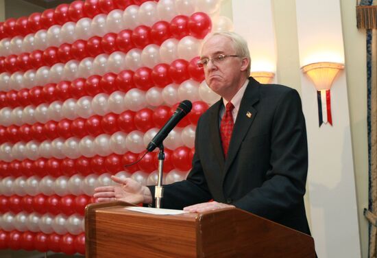 US Ambassador holds a reception in Moscow