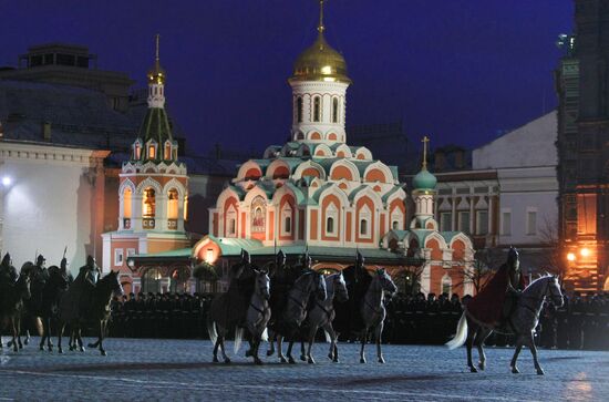 Parade rehearsal on Red Square