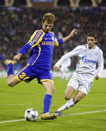 FC Zenit beats FC BATE 2-0 in Champions League match