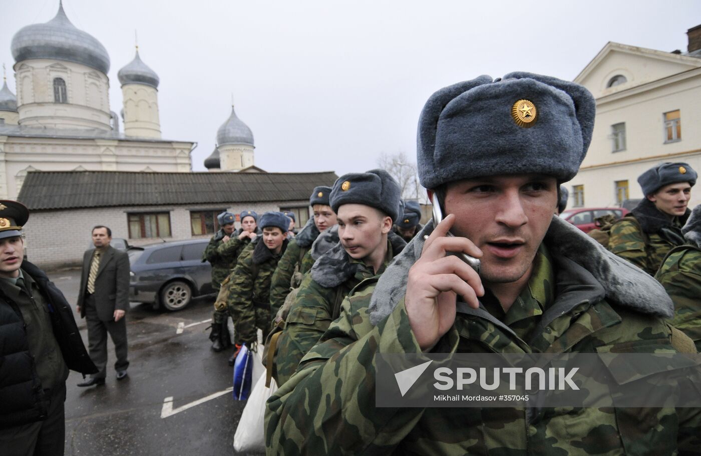 Conscription office in Veliky Novgorod