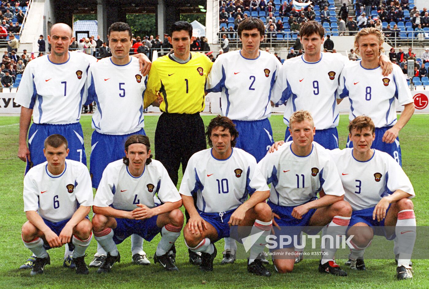 Russia National Football team-2002