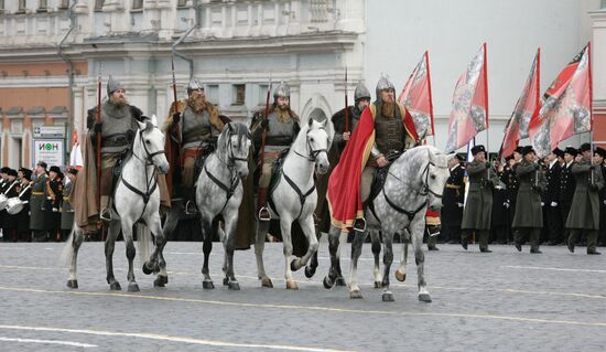 Parade on Red Square