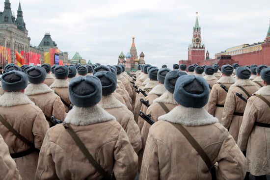 Parade on Red Square
