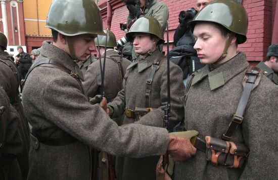 Parade on Red Square