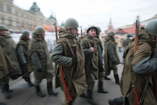 Parade on Red Square