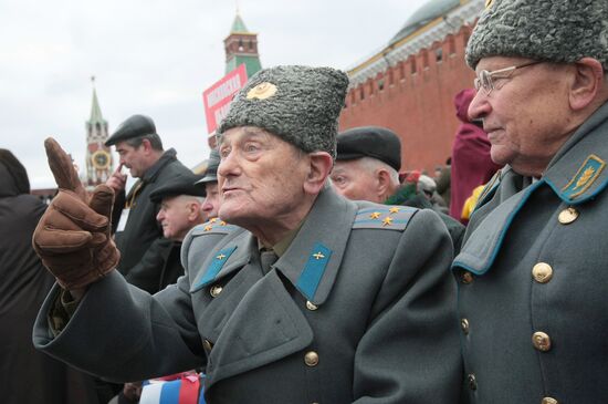 Parade on Red Square