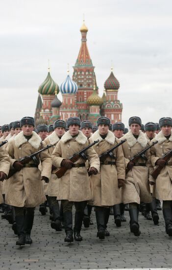 Parade on Red Square