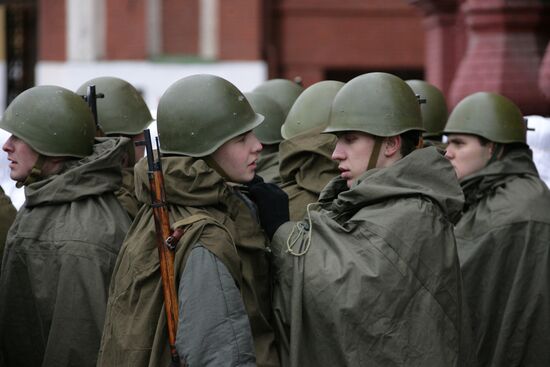 Parade on Red Square