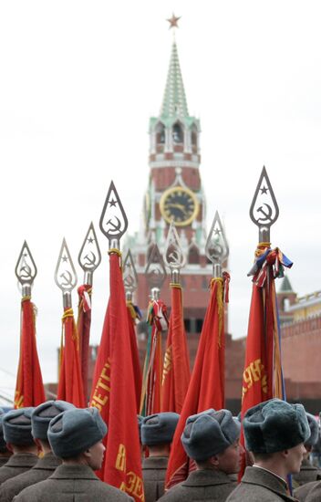 Parade on Red Square