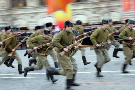 Parade on Red Square