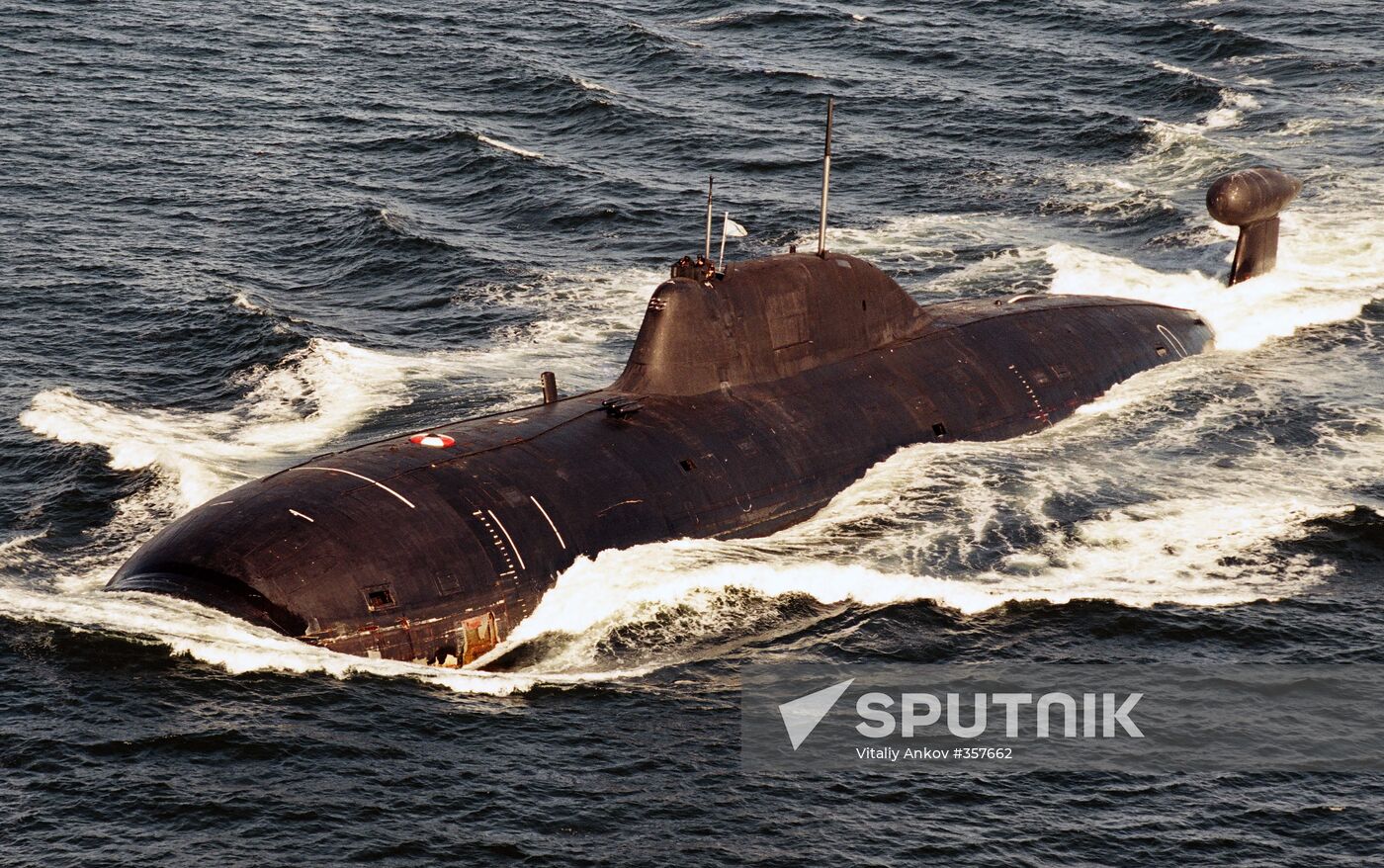 Accident aboard Russian nuclear submarine in Pacific Ocean