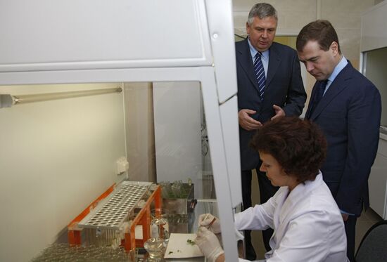 Russian President visits Dmitrov district