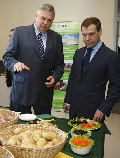 Russian President visits Dmitrov district