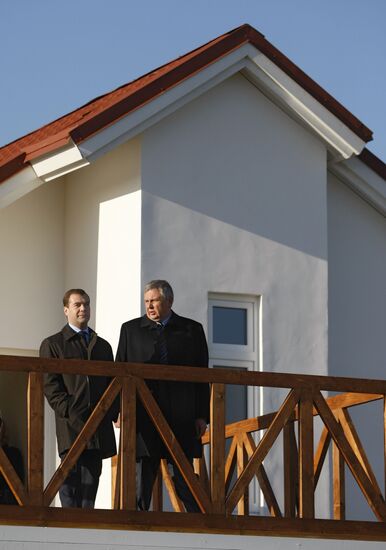 Russian President visits Dmitrov district