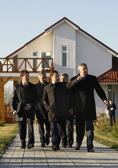 Russian President visits Dmitrov district