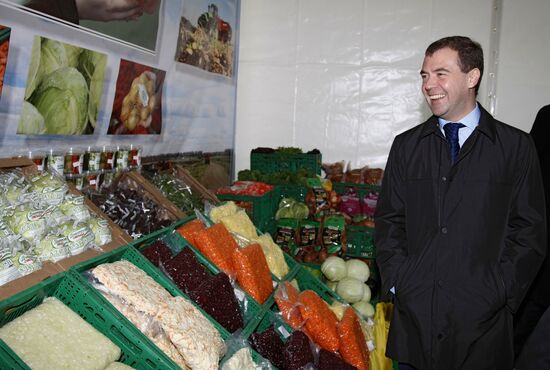 Russian President visits Dmitrov district
