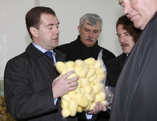 Russian President visits Dmitrov district