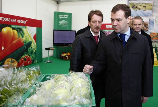 Russian President visits Dmitrov district