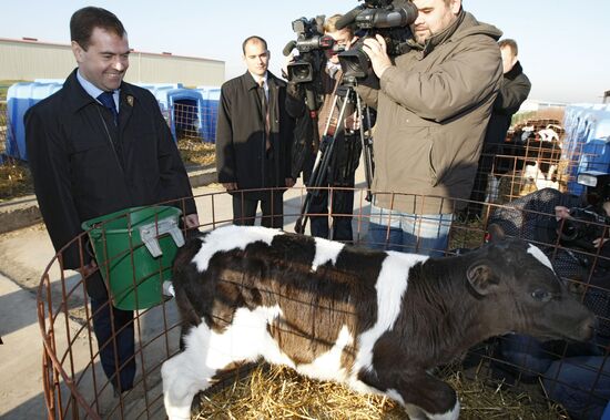 Russian President visits Dmitrov district