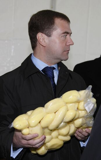 Russian President visits Dmitrov district