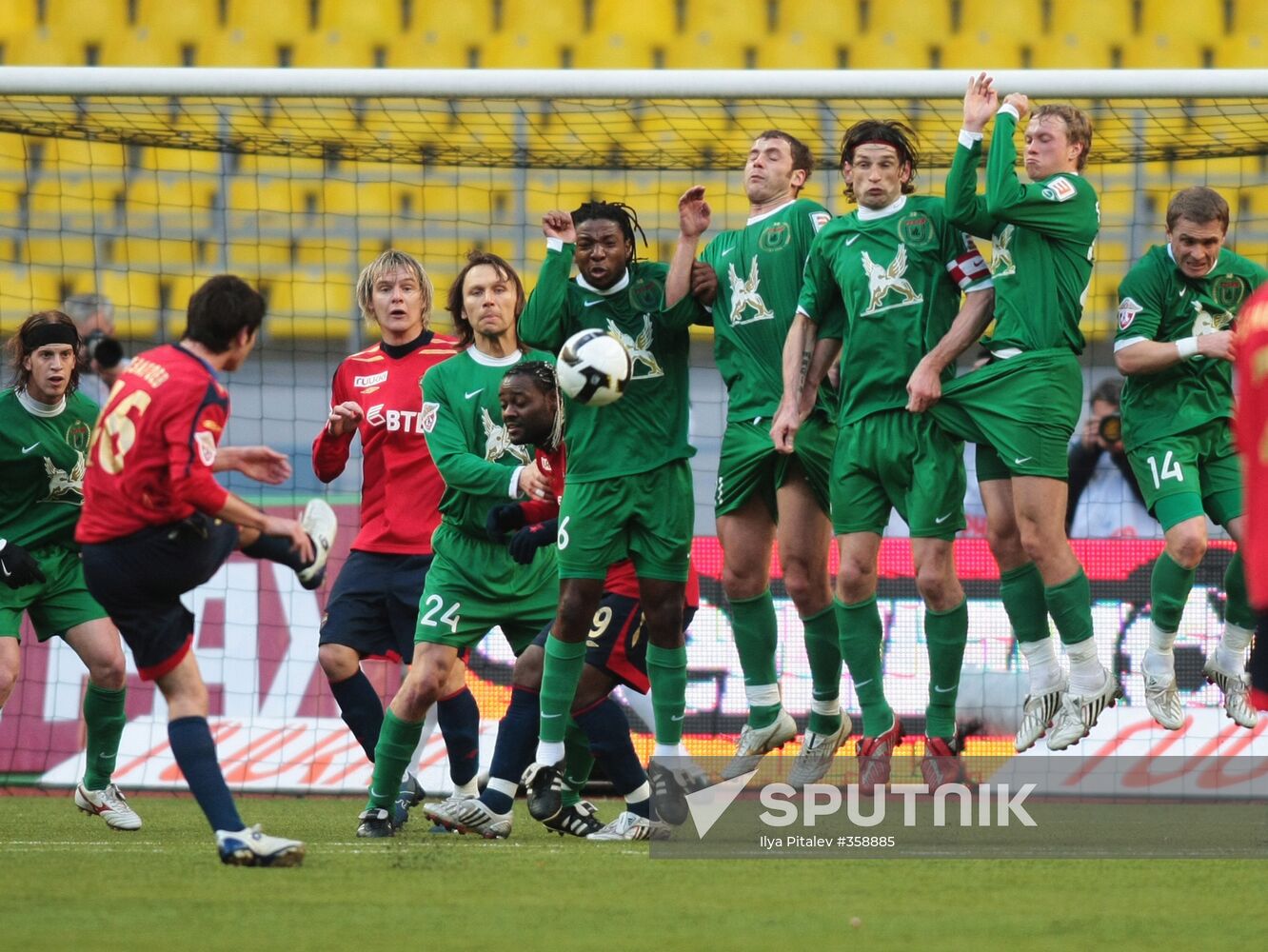 CSKA Moscow versus Rubin Kazan